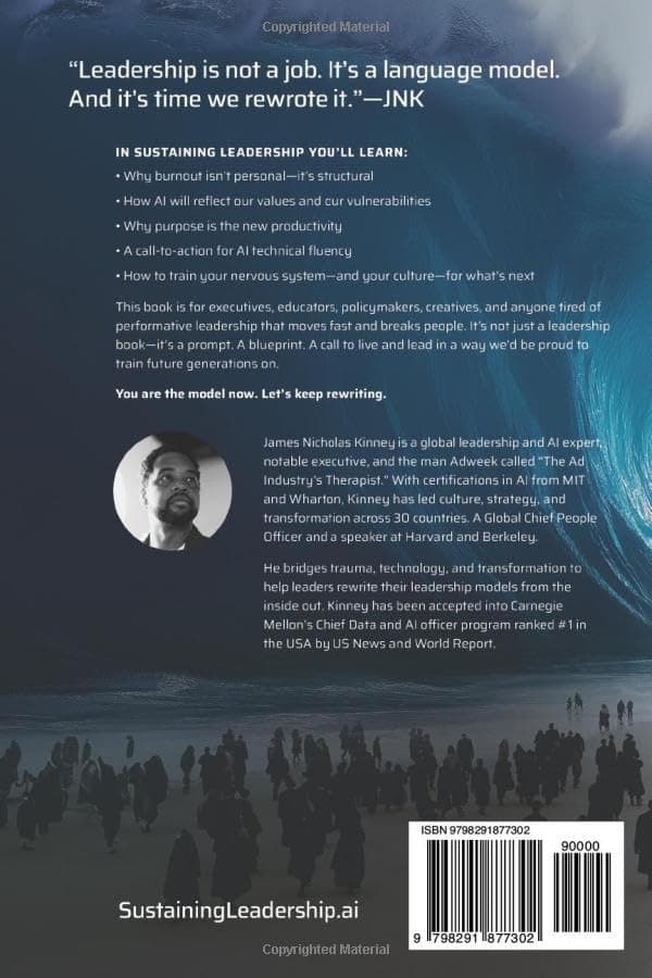SustAIning Leadership back cover