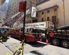Fire causes ‘substantial damage’ to Book of Mormon theater in New York