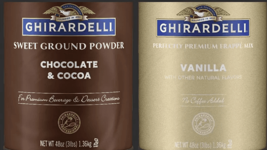Ghirardelli recalls certain powdered beverage mixes